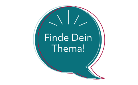 Symbol für Suche - Finde Dein Thema.